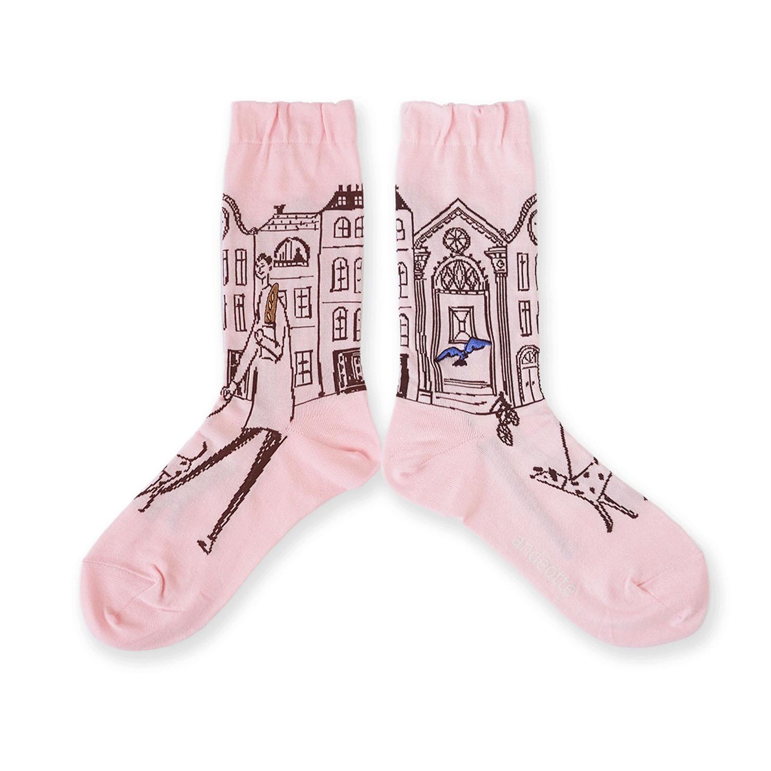 High-Gauge Crew Socks ORDINARY