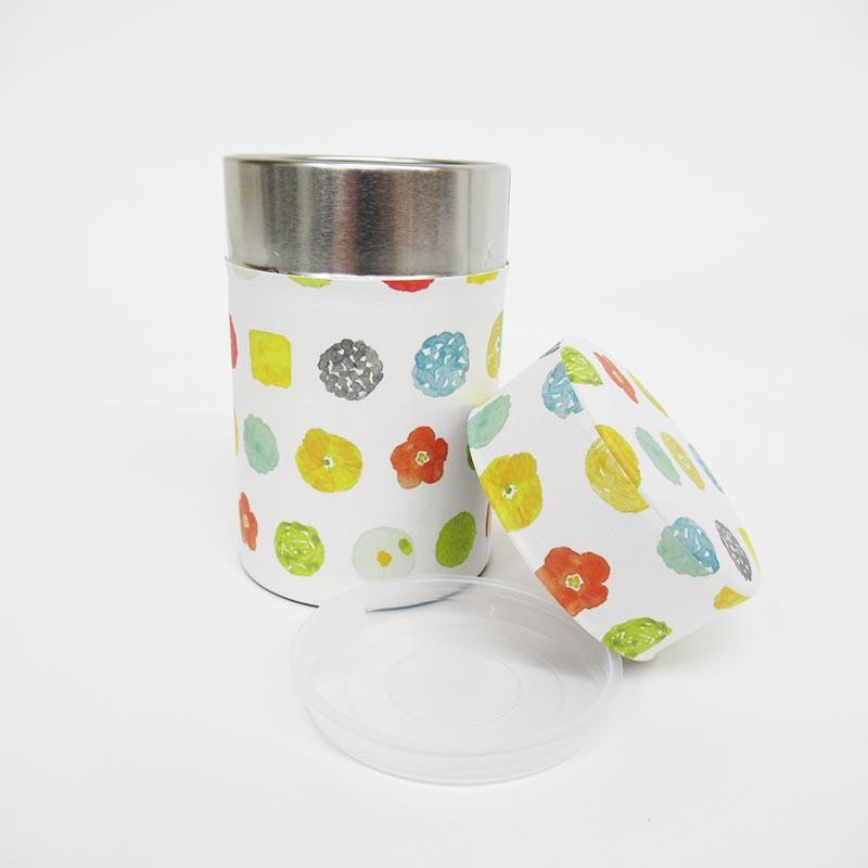 Seito-sha Tea Canister: Confectionery Pattern