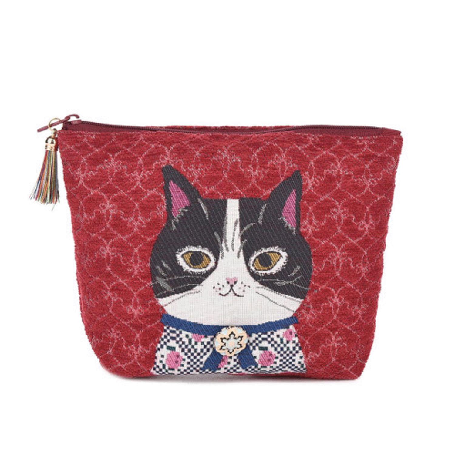 Parlor Suzurando Chenille Jacquard Pouch