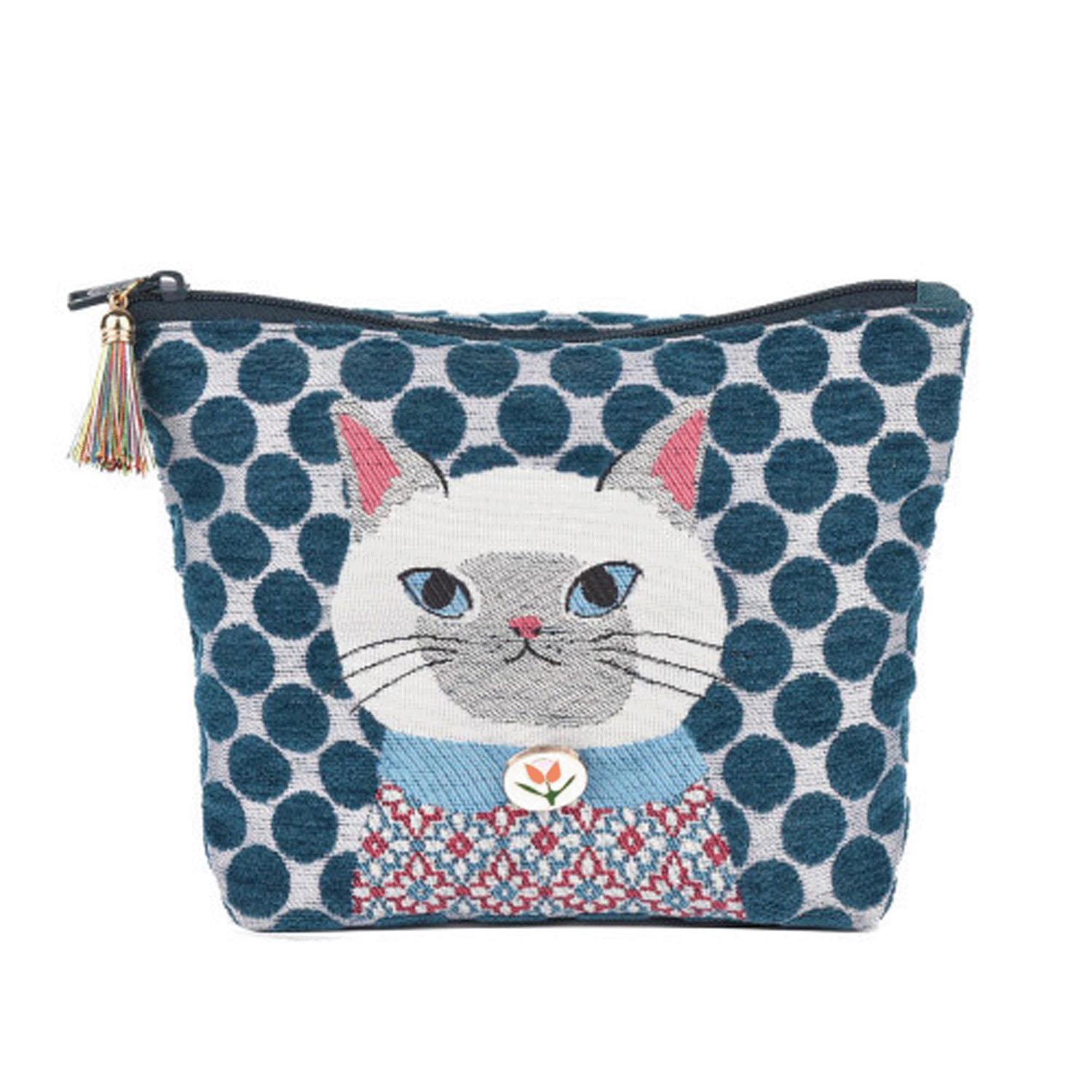 Parlor Suzurando Chenille Jacquard Pouch