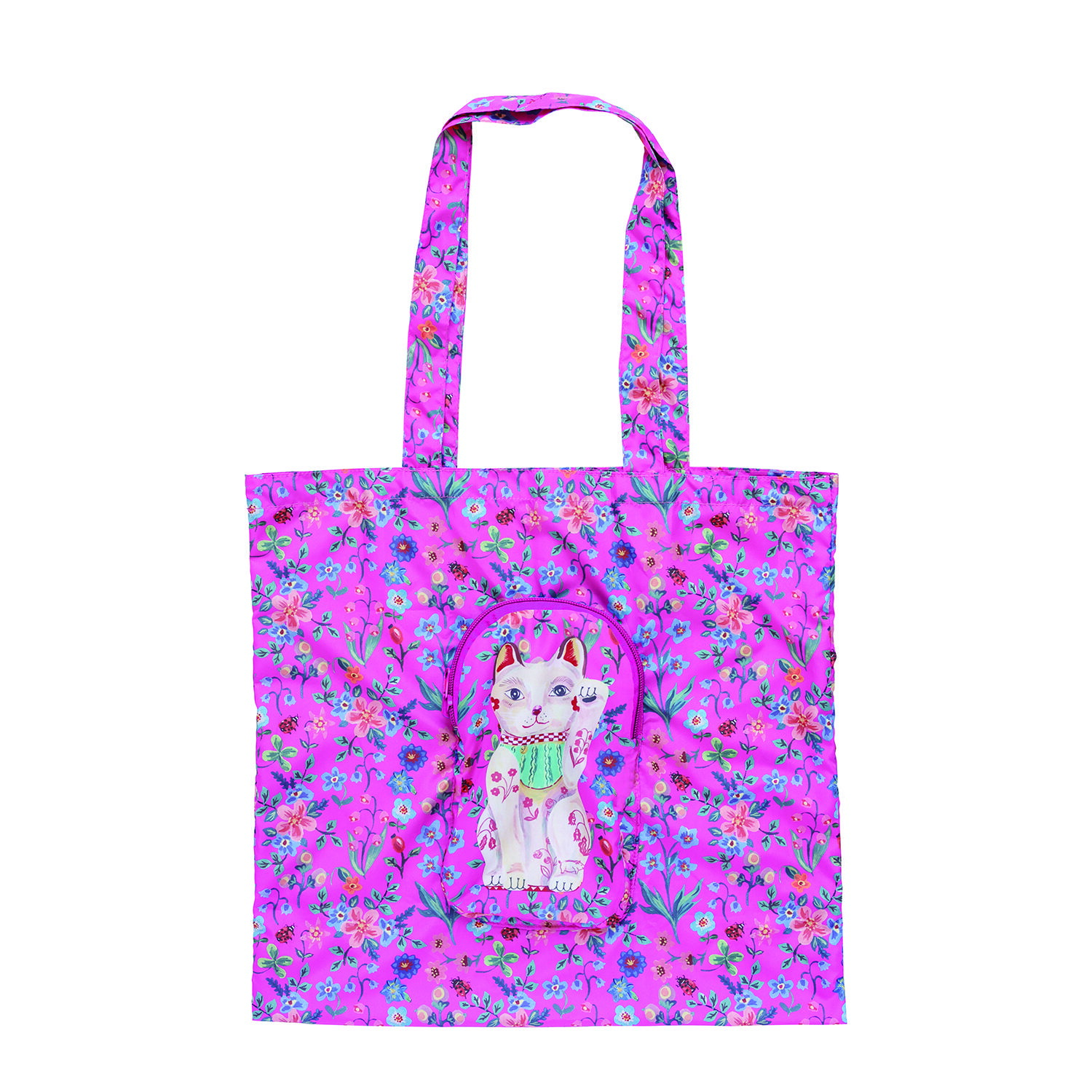 Nathalie Lete Face Bag Lucky Cat/511051
