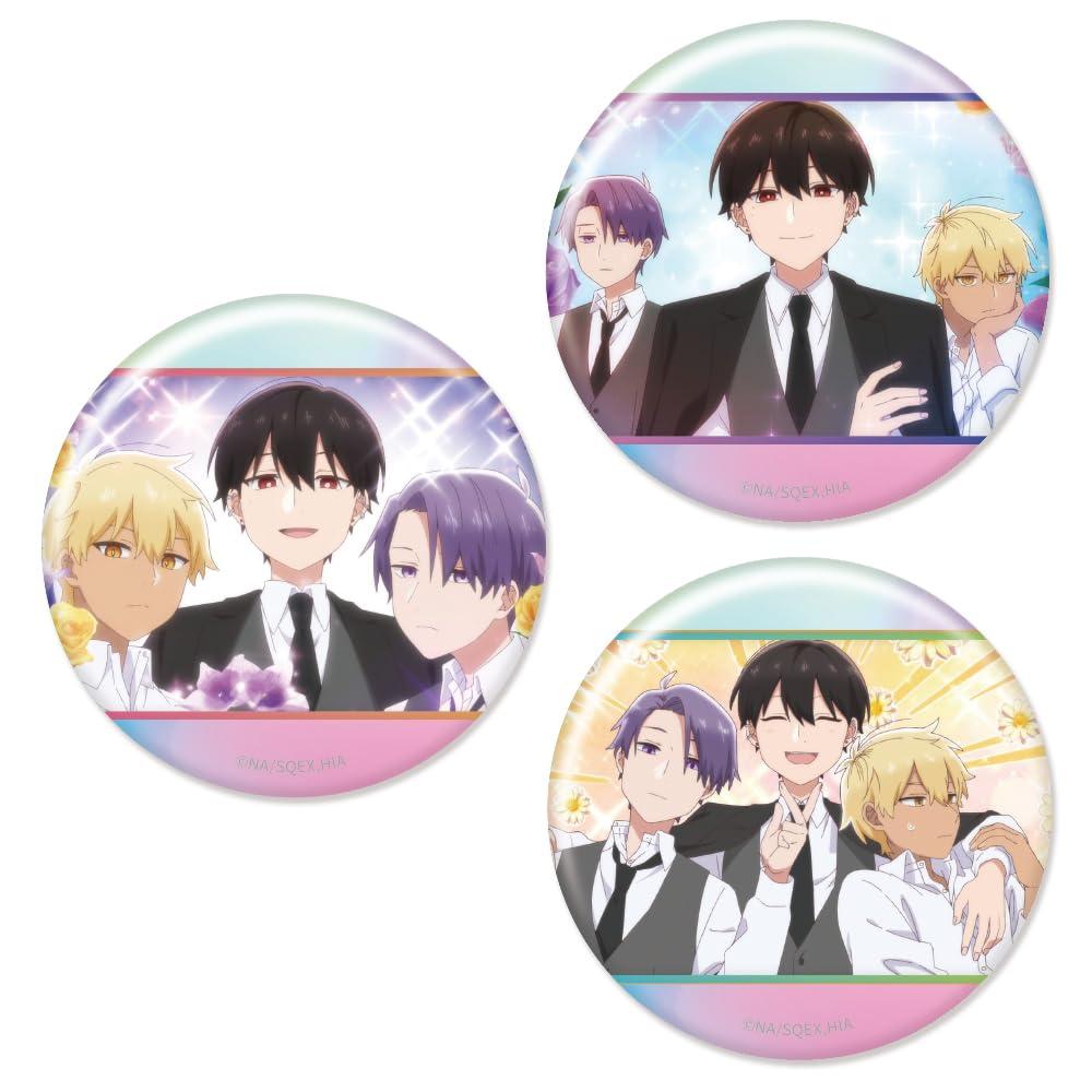 The Story of Going to a Mixer and Finding No Women There Aurora Pin Badge 3-Piece Set B