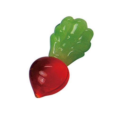 Yamaco Yumi Commercial Use Glass Chopstick Rest Vegetable Red Turnip yamaco08954X5