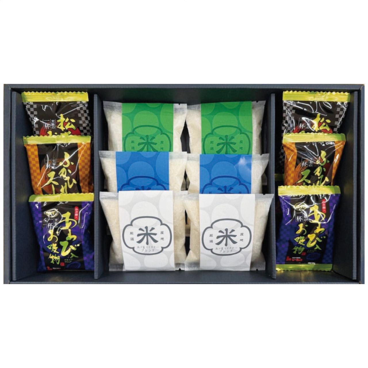 Niigata Rice Tasting Comparison · A Cup of Pure Bliss Luxury Clear Soup Gift Set HOMARE-5500　HOMARE-5500