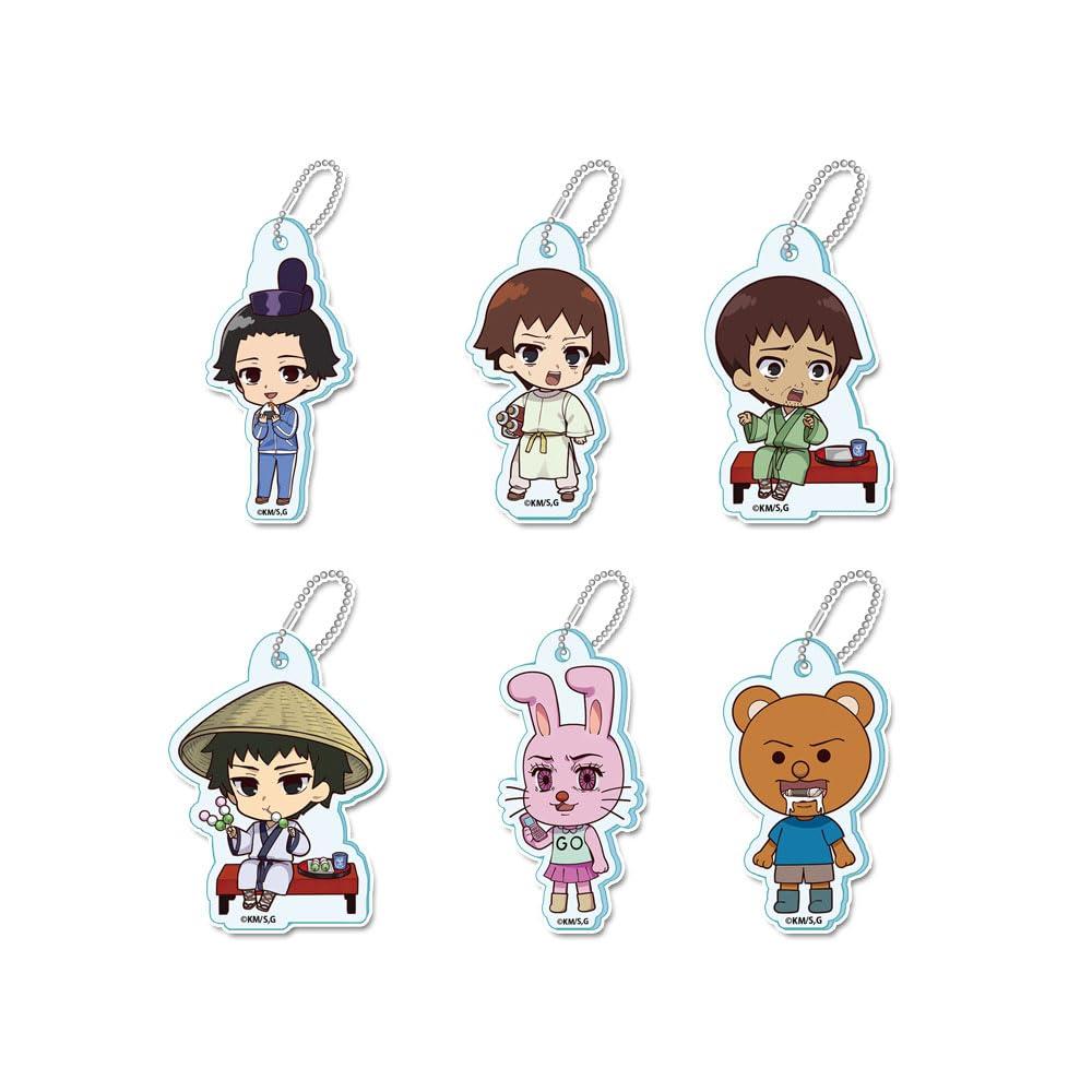 Masuda Kosuke Theater Gag Manga Biyori GO Petit Choco Trading Acrylic Keyholder 1 BOX (6 pieces)