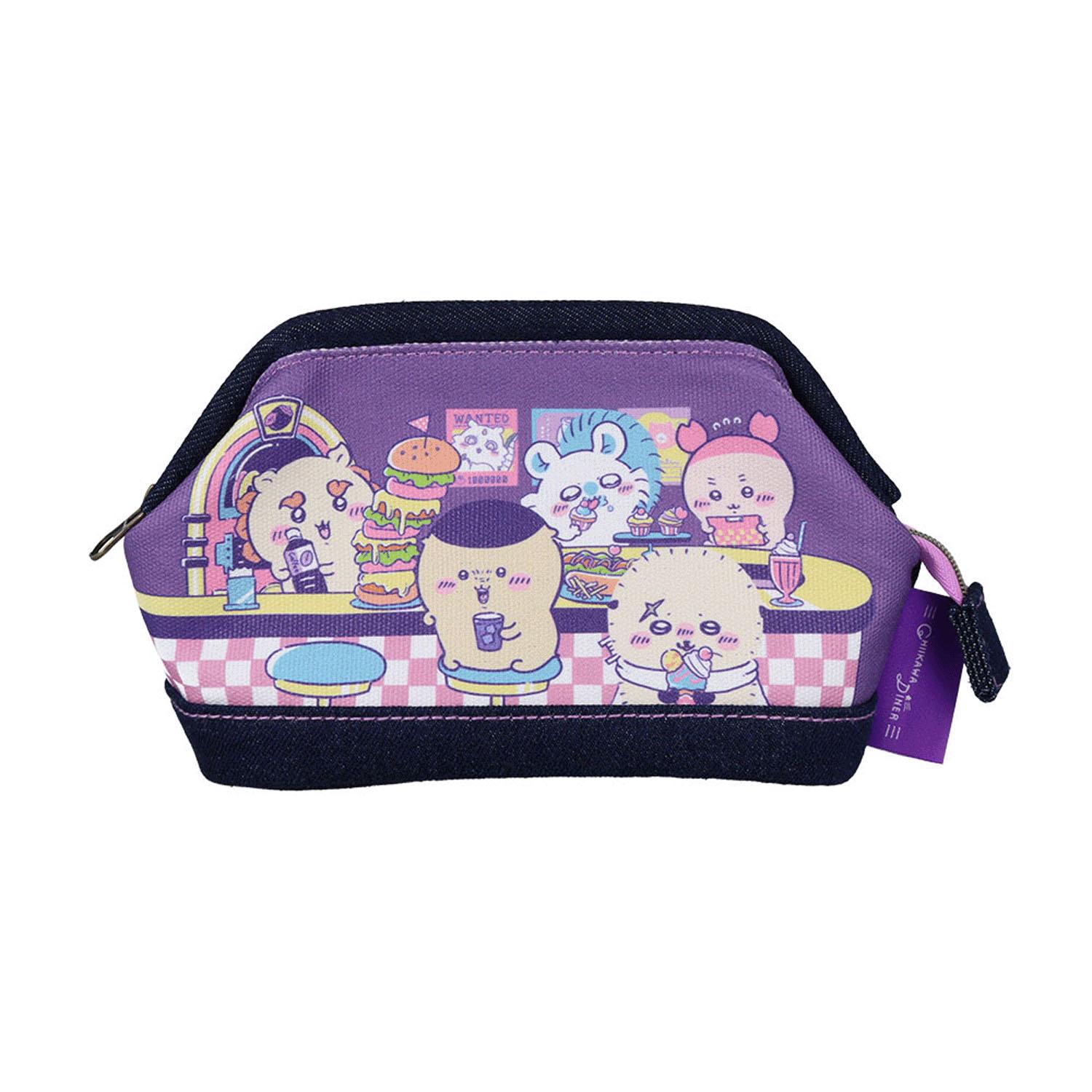 Denim Pen Case with Wire Insert ChiiKawa DINER