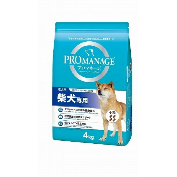 Pro Manage Dog Food for Adult Dogs - Shiba Inu Formula - 4 Kilograms (x 1)