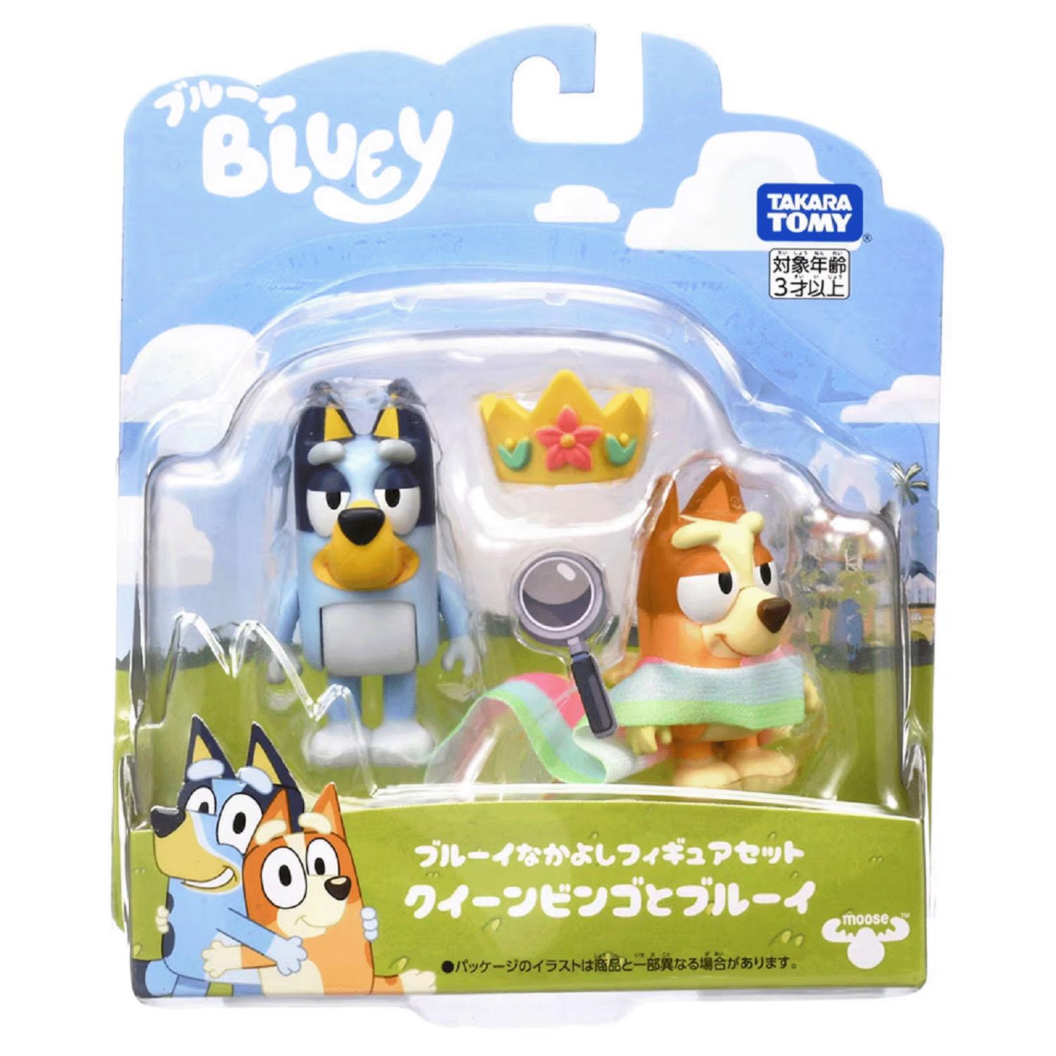 Bluey Bluey Best Friends F Set: Queen Bingo and Bluey