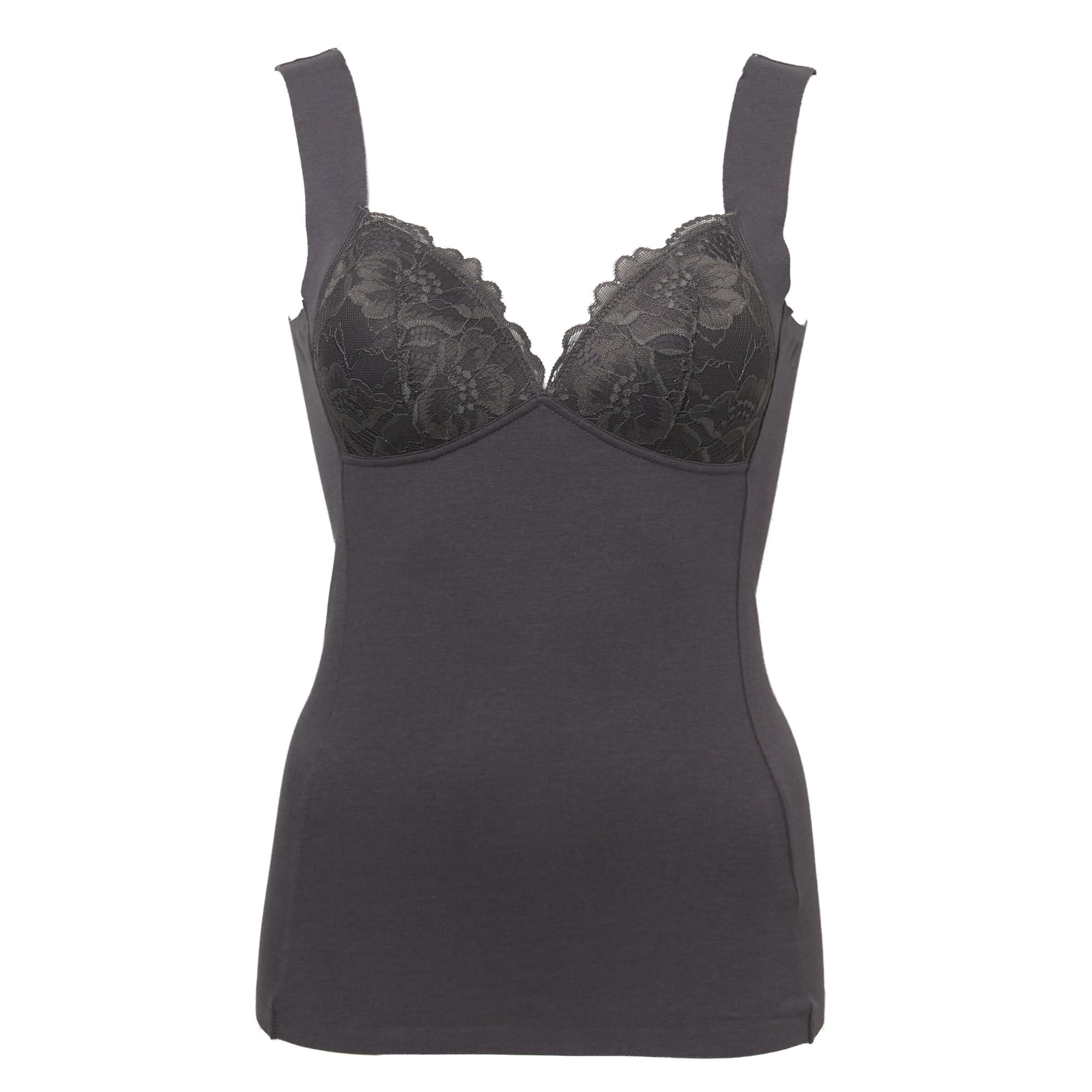 [Atsugi] Basic [Soft-Wrap] Soft Cup Innerwear 47631RS Women's Dark Gray