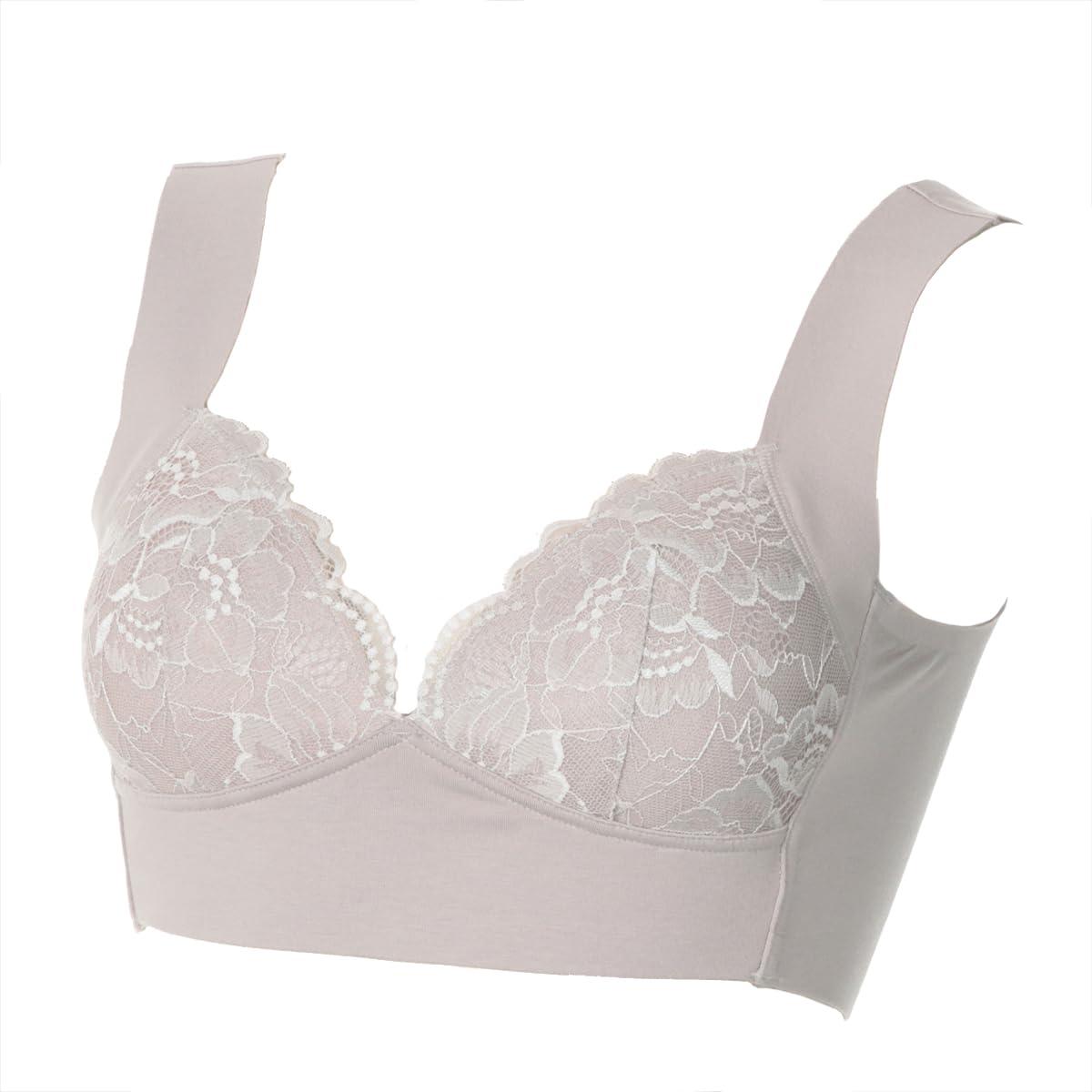 [Atsugi] Full Cup Bra [Skin-Wrapping] Soft Slip-On Style Non-Wire Bra 97631AS Women's Beige