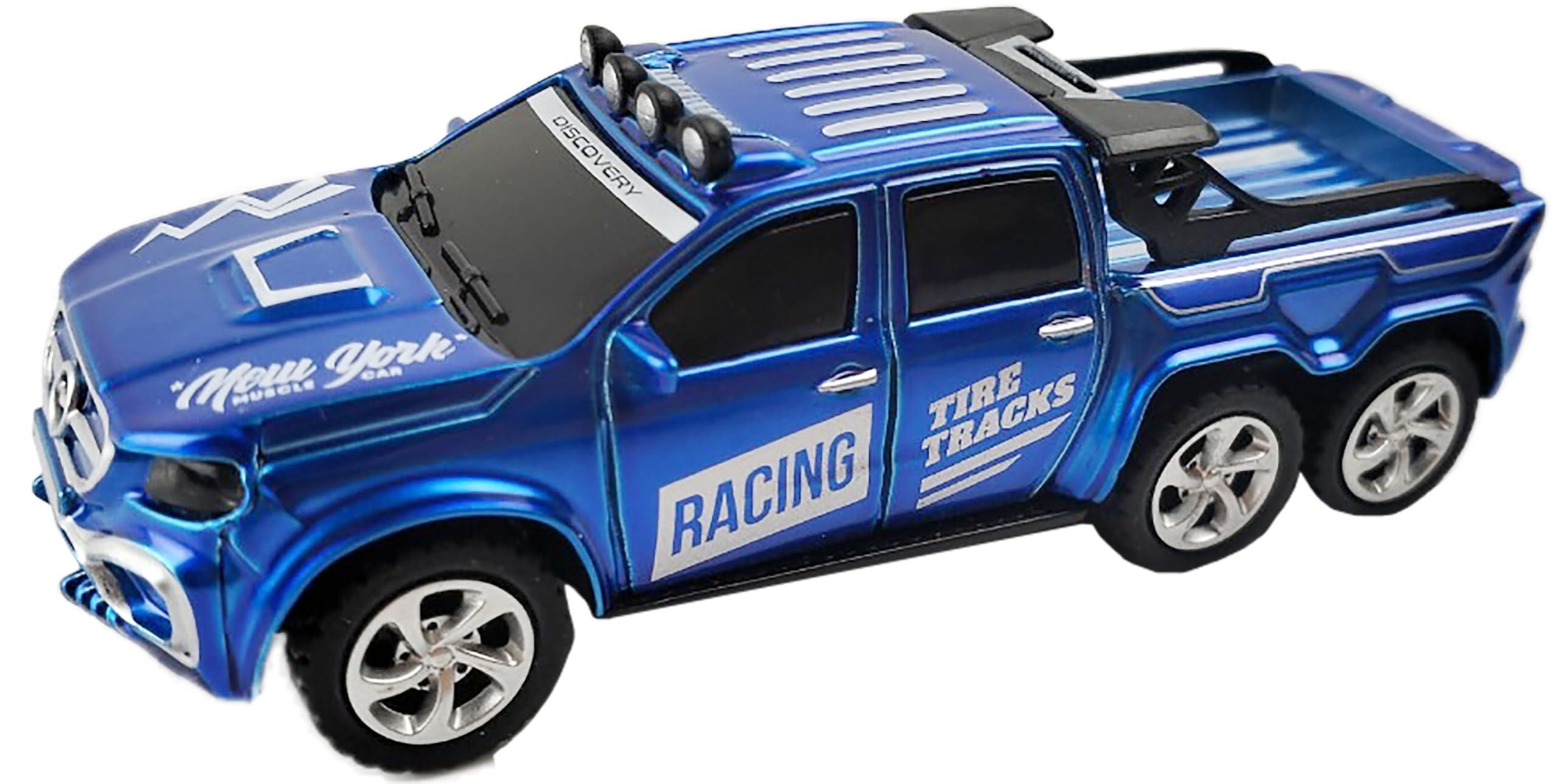 Mini Car R/C 6-Wheel B Blue