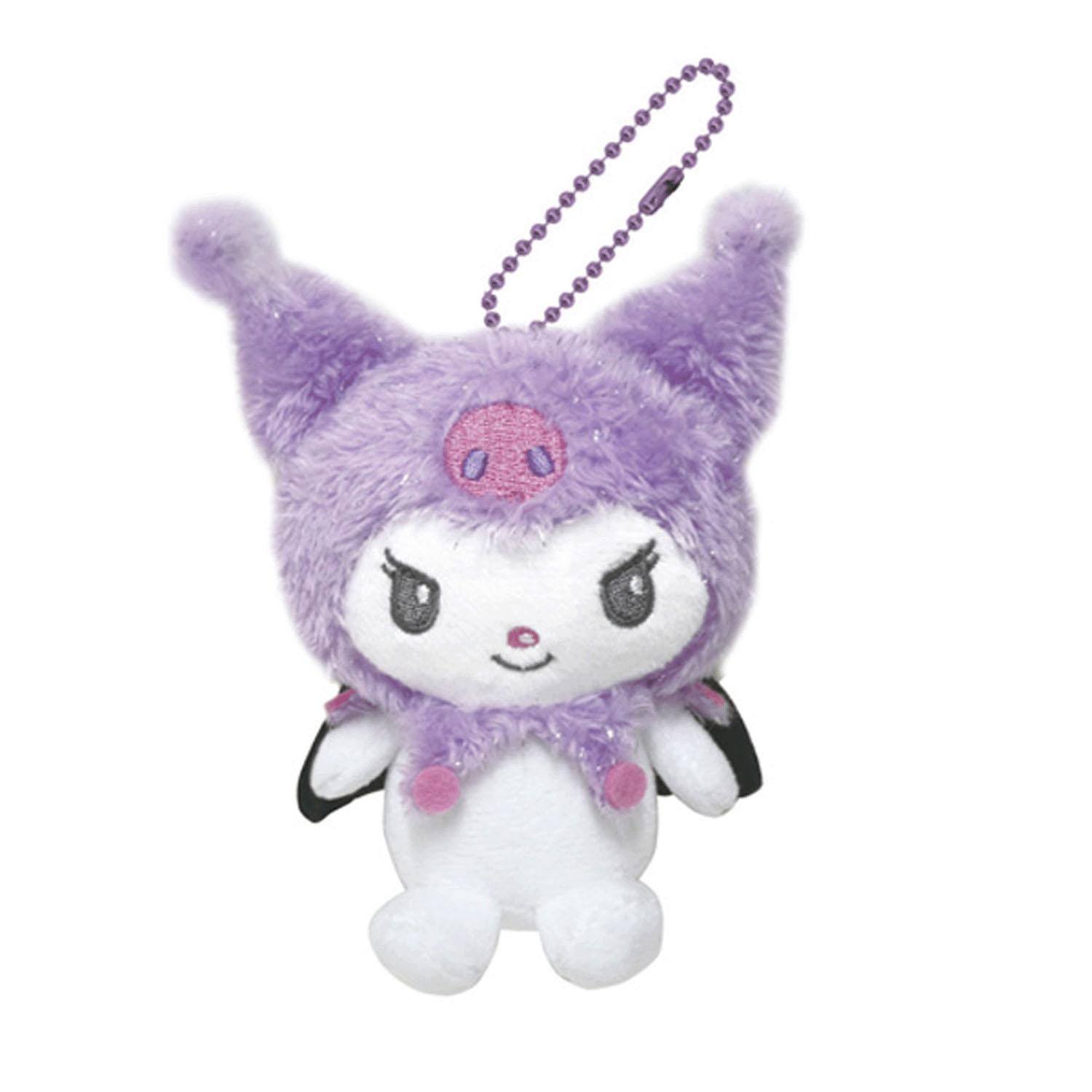 K Company My Melody Kuromi (Angel Series) Ball Chain Mascot Kuromi Purple MK-BM-KUP H11×W12.7×D7.3cm