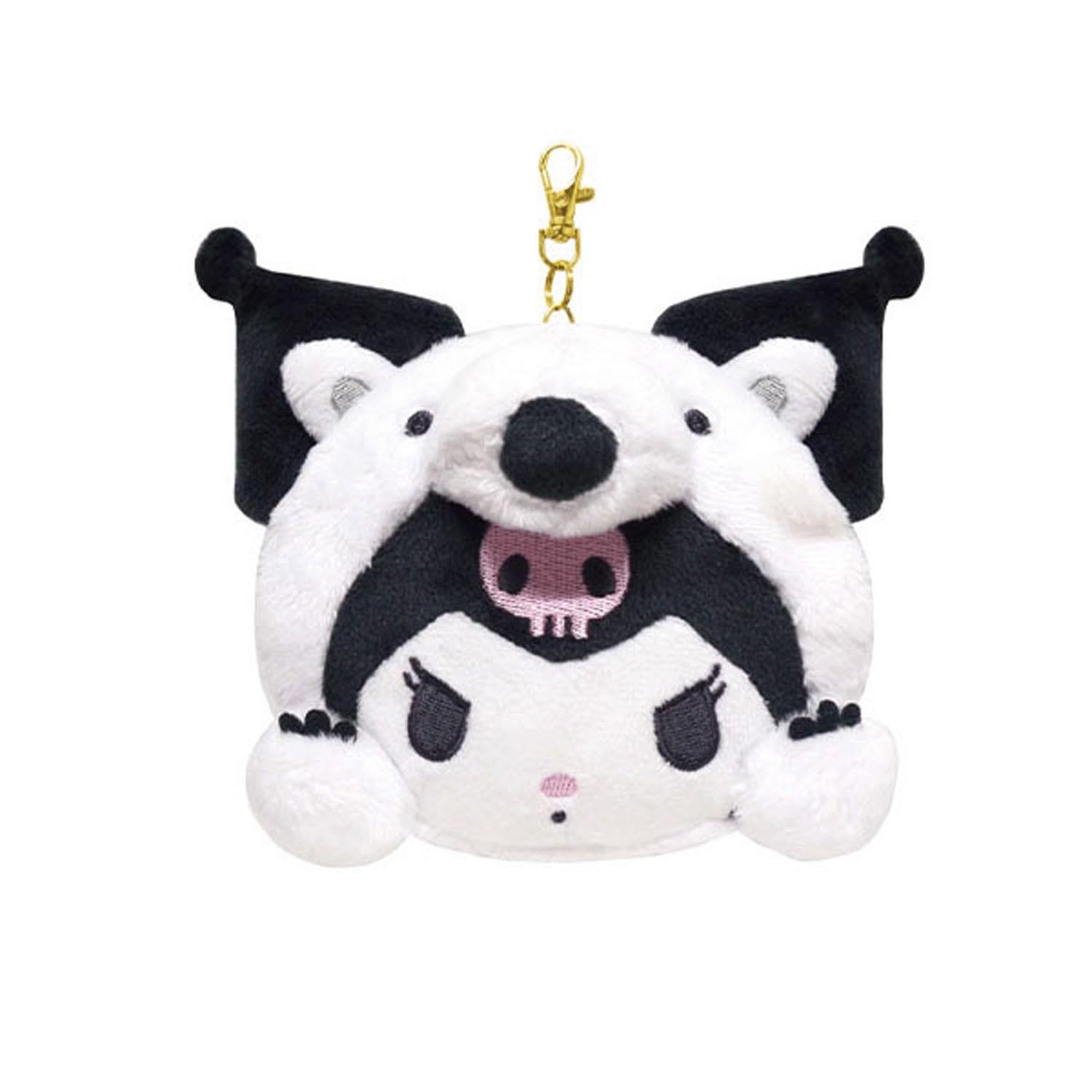 Sanrio Characters (Banzai Series) Face Pass Case Kuromi (Anteater)