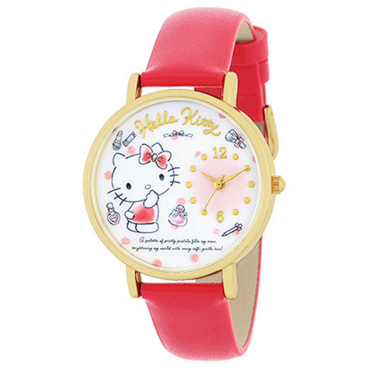 Made in Japan Sanrio Watch 2 Hello Kitty Red