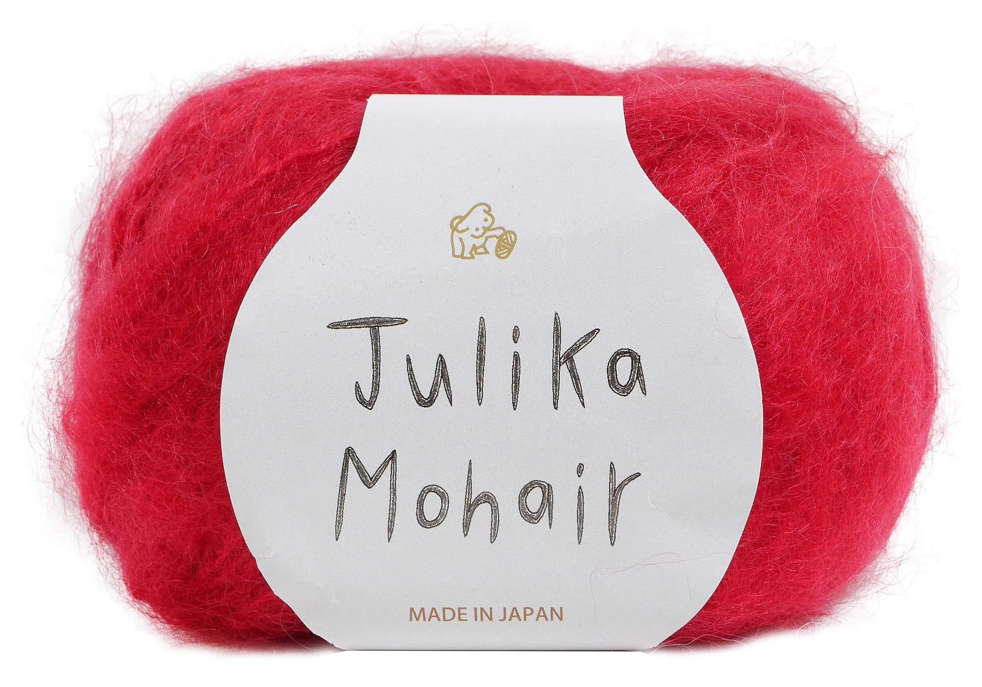 Puppy Yurikamo Hair Yarn Medium Weight Col.307 Red Family 40g Approx. 102m 203