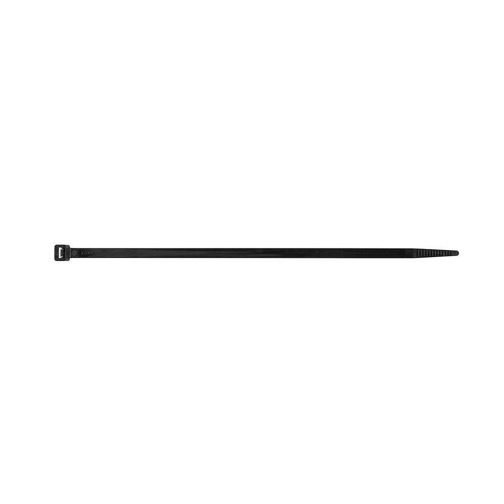 Sanwa Supply Cable Ties for Outdoor Use Weather Resistant Length 300mm Width 7.6mm 50-Pack Black CA-625UV