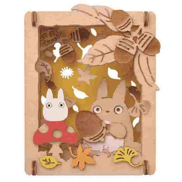 Paper Theater -Wood Style- My Neighbor Totoro PT-W02X Acorn Hunt