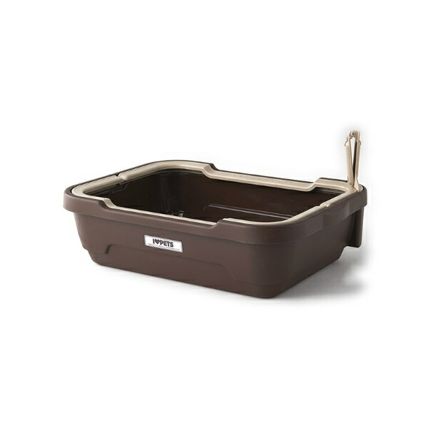 Bonbi Cat Litter Box Main Unit Training Litter Box CS Brown C-M