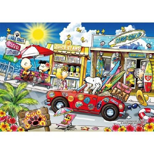 EPOCH 500 Super Small Piece Jigsaw Puzzle PEANUTS Snoopy Snoopy Let's Drive (18.2×25.7cm) 52-809 Glue Included Spatula Included Point Card Included