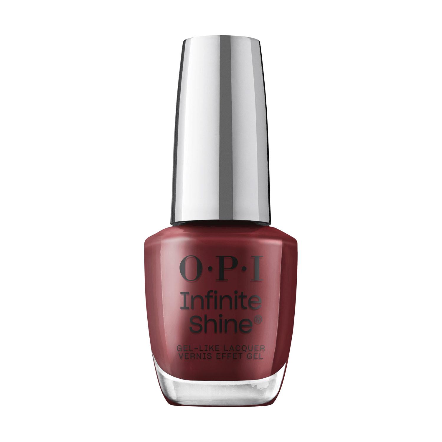 OPI Infinite Shine Alpha 01 Matte Red
