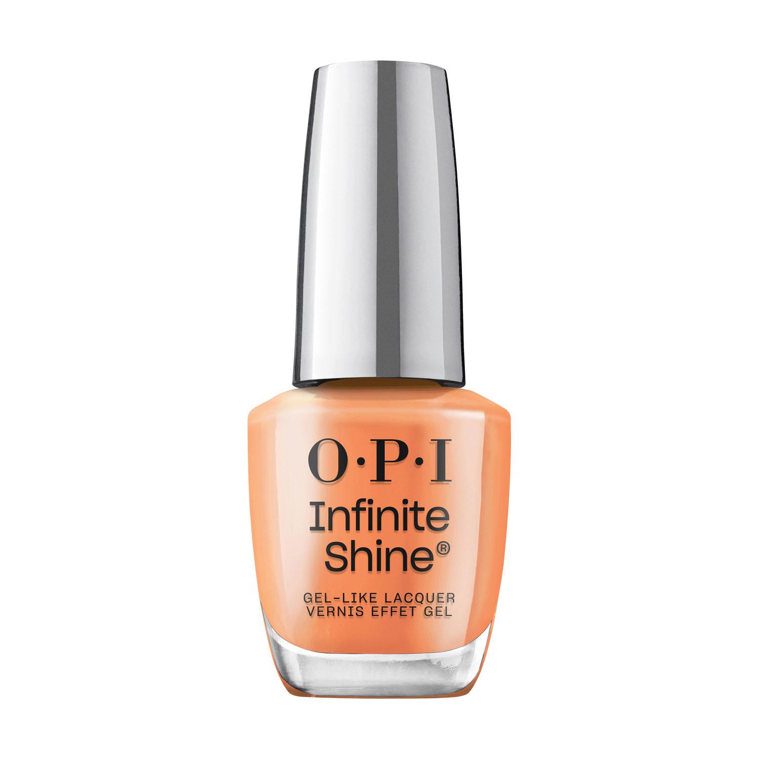 OPI Infinite Shine Alpha 22 Matte Orange