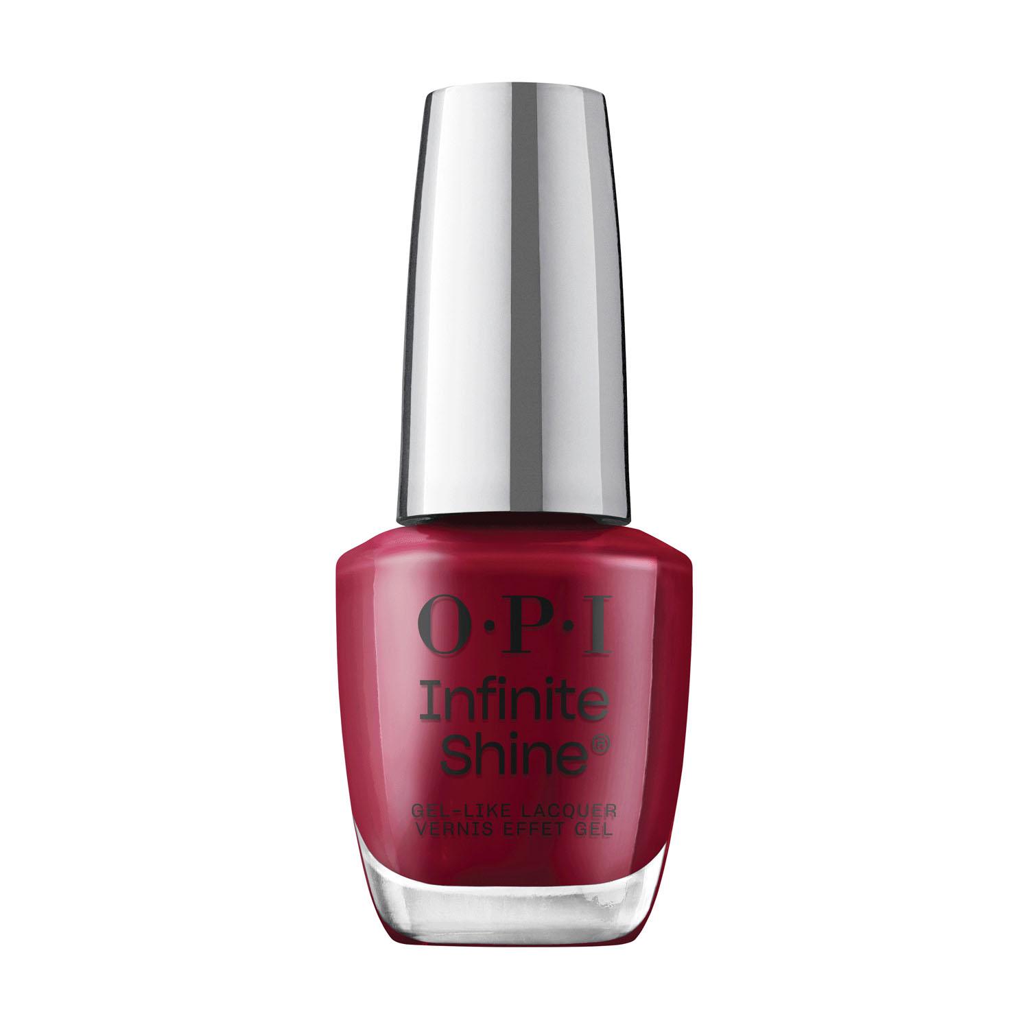 OPI Infinite Shine Alpha 11 Matte Red