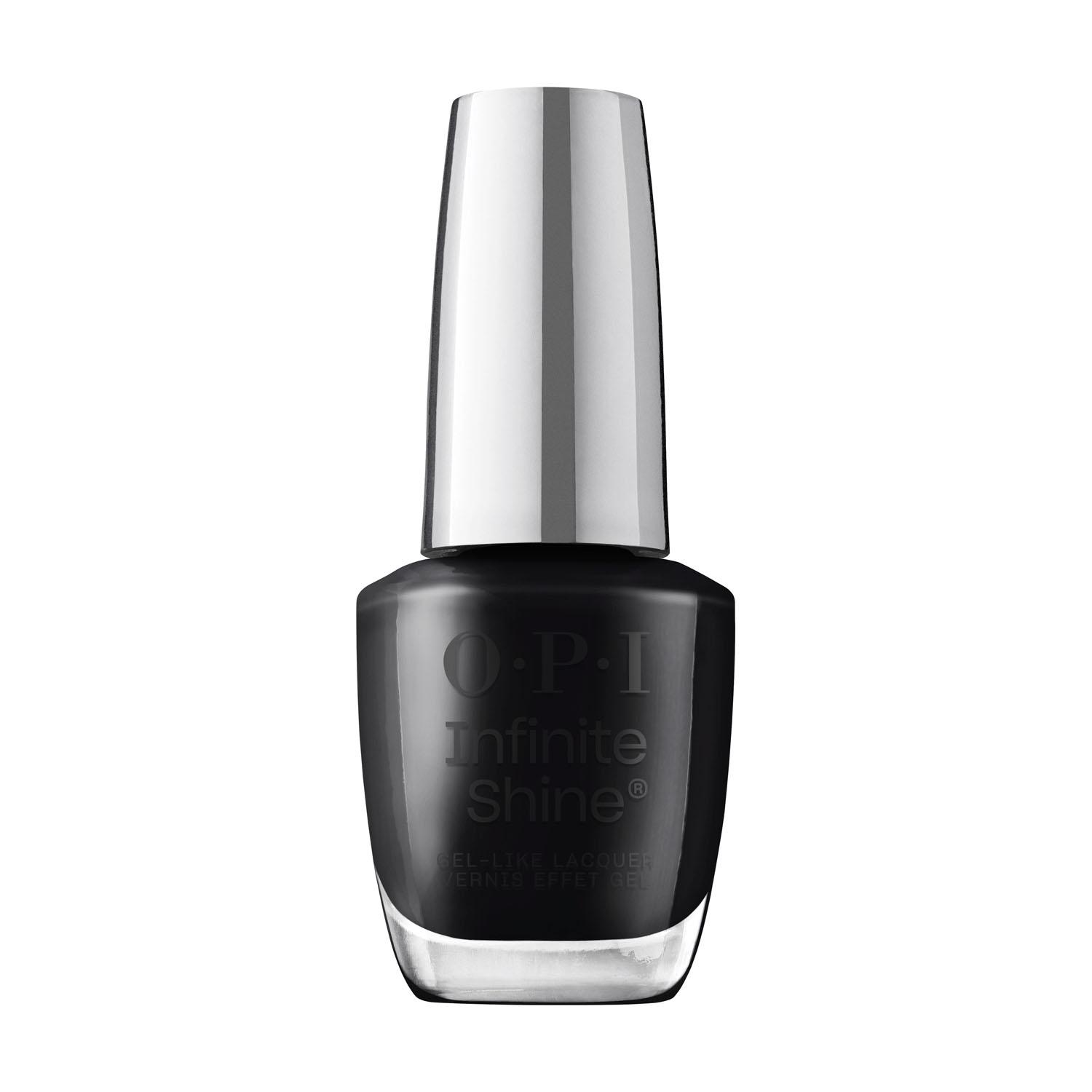 OPI Infinite Shine Alpha 01 Matte Black
