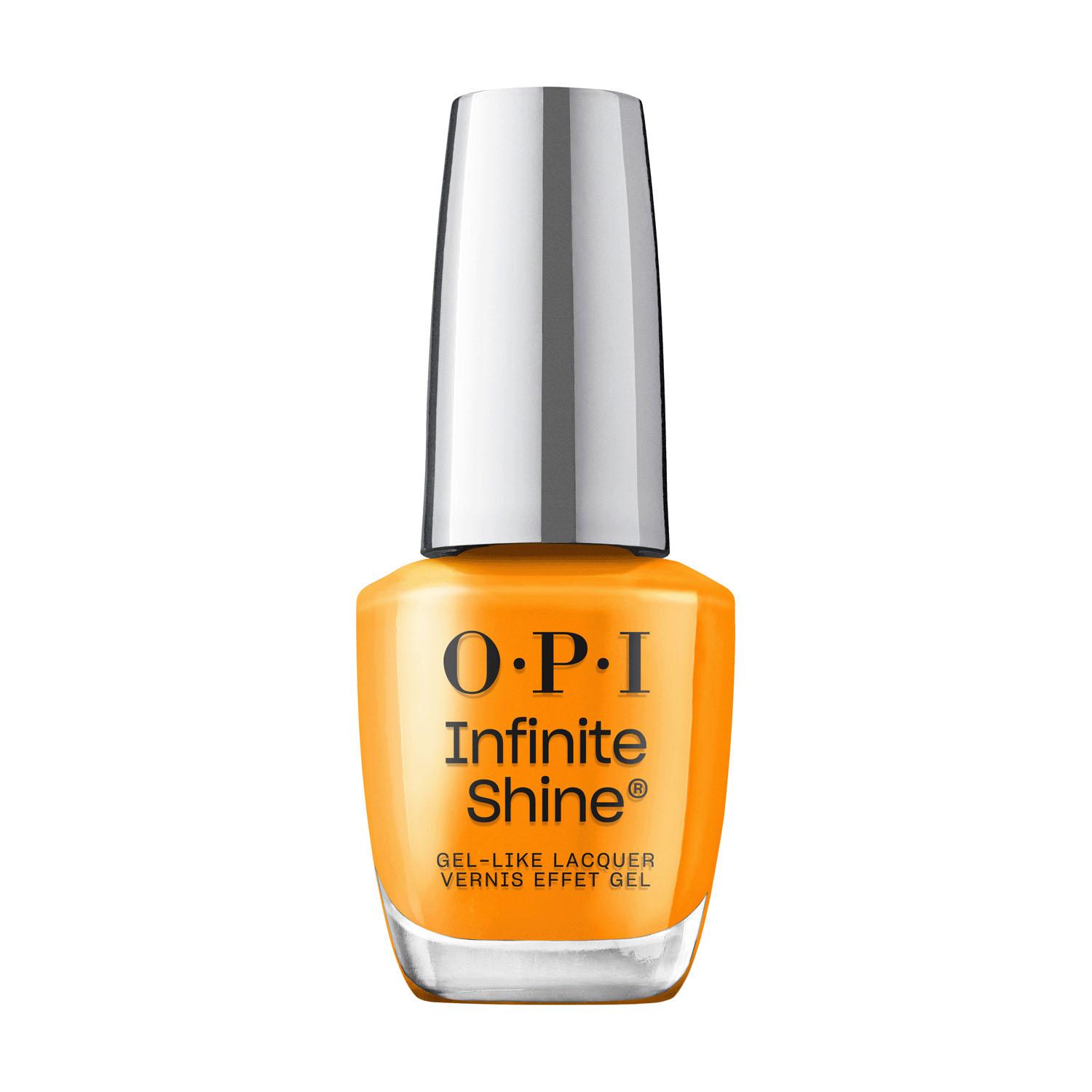OPI Infinite Shine Alpha 11 Matte Orange