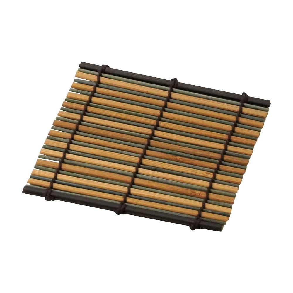 Yamaco Yumi Commercial Use Kyoto Bamboo Screen Color Coaster (Smoked/Gray) yamaco12490
