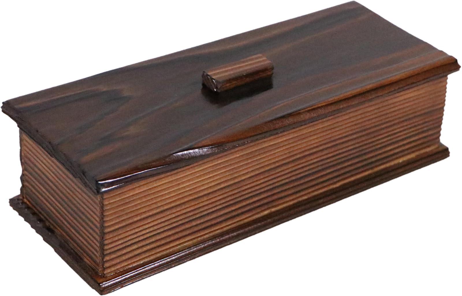 Yamaco Yumi Professional Use Charred Cedar Chopstick Case, Inner Red yamaco16308