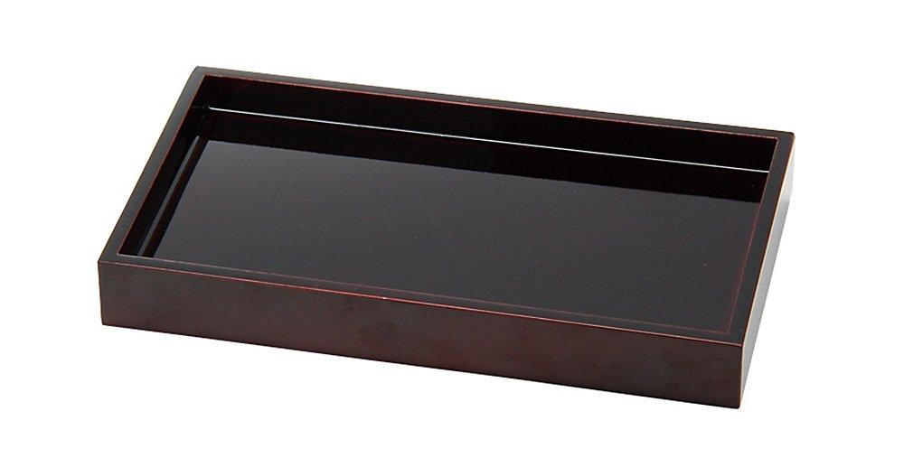 Yamaco Yumi Commercial Use Creative Rectangular Serving Dish (Tame-nuri Lacquer) yamaco38517