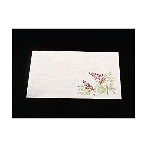 Yamaco Yumi Commercial Use 3-Shaku Unryu Washi Kaiseki Mat Four Seasons Nanten (50 Sheets) yamaco64382