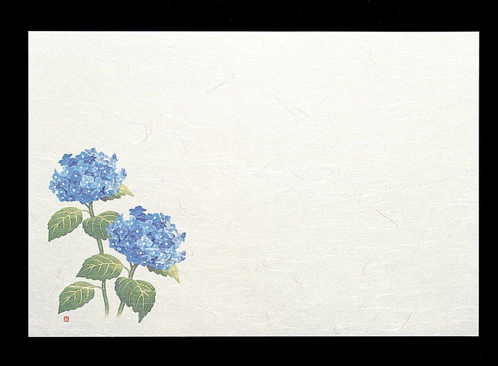 Yamaco Yumi Commercial Use 3-Shaku Unryu Washi Kaiseki Mat Four Seasons Hydrangea (50 Sheets) yamaco64428