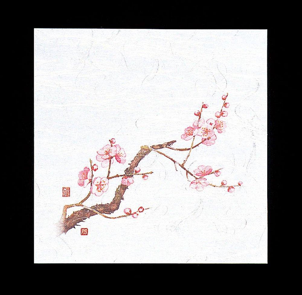 Yamaco Yumi Commercial Use 4-Sun OP Kaiseki Placemat Plum (100 Sheets) yamaco65110