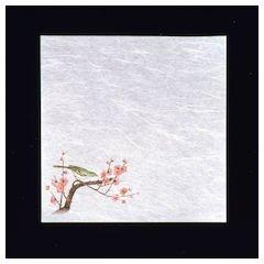 Yamaco Yumi Commercial Use New Wet Washi Paper Plum (100 sheets) yamaco65390