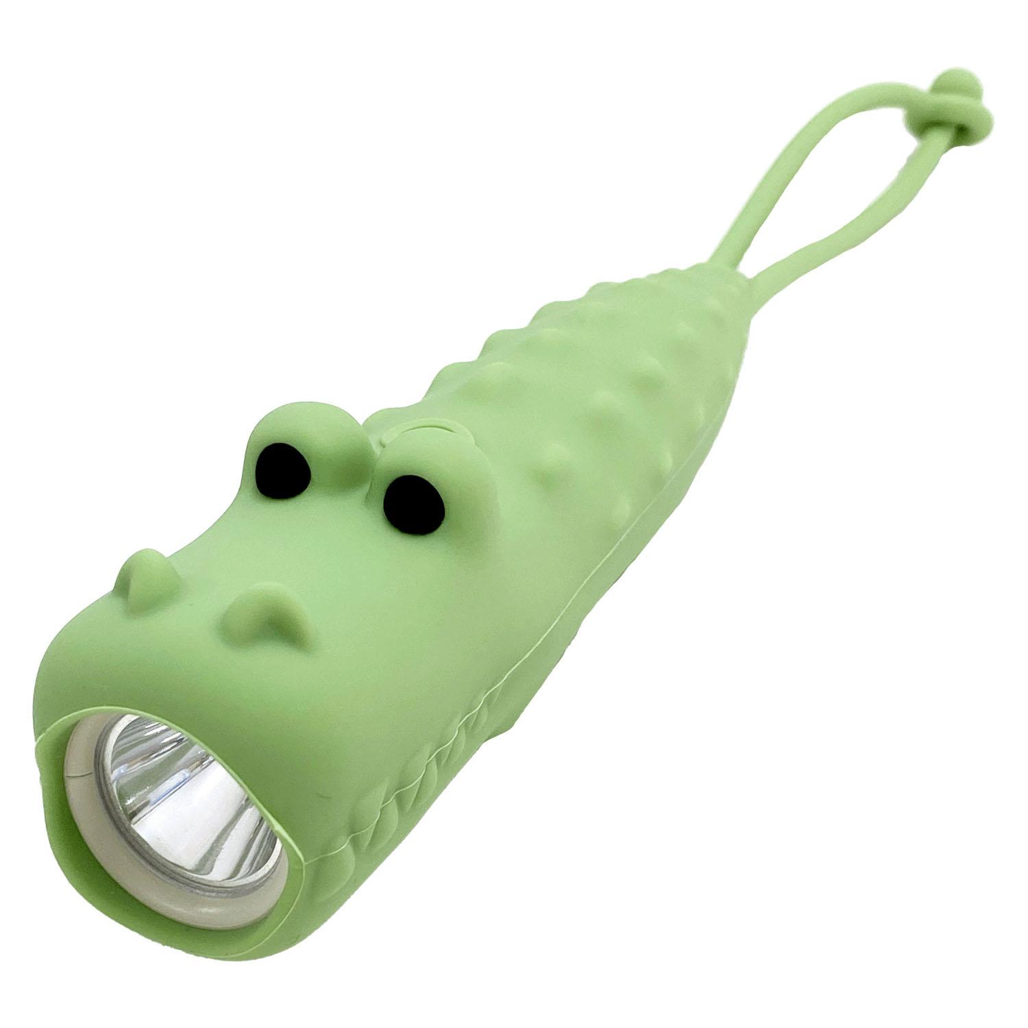 Silicone Flashlight Animal 01 ALLIGATOR