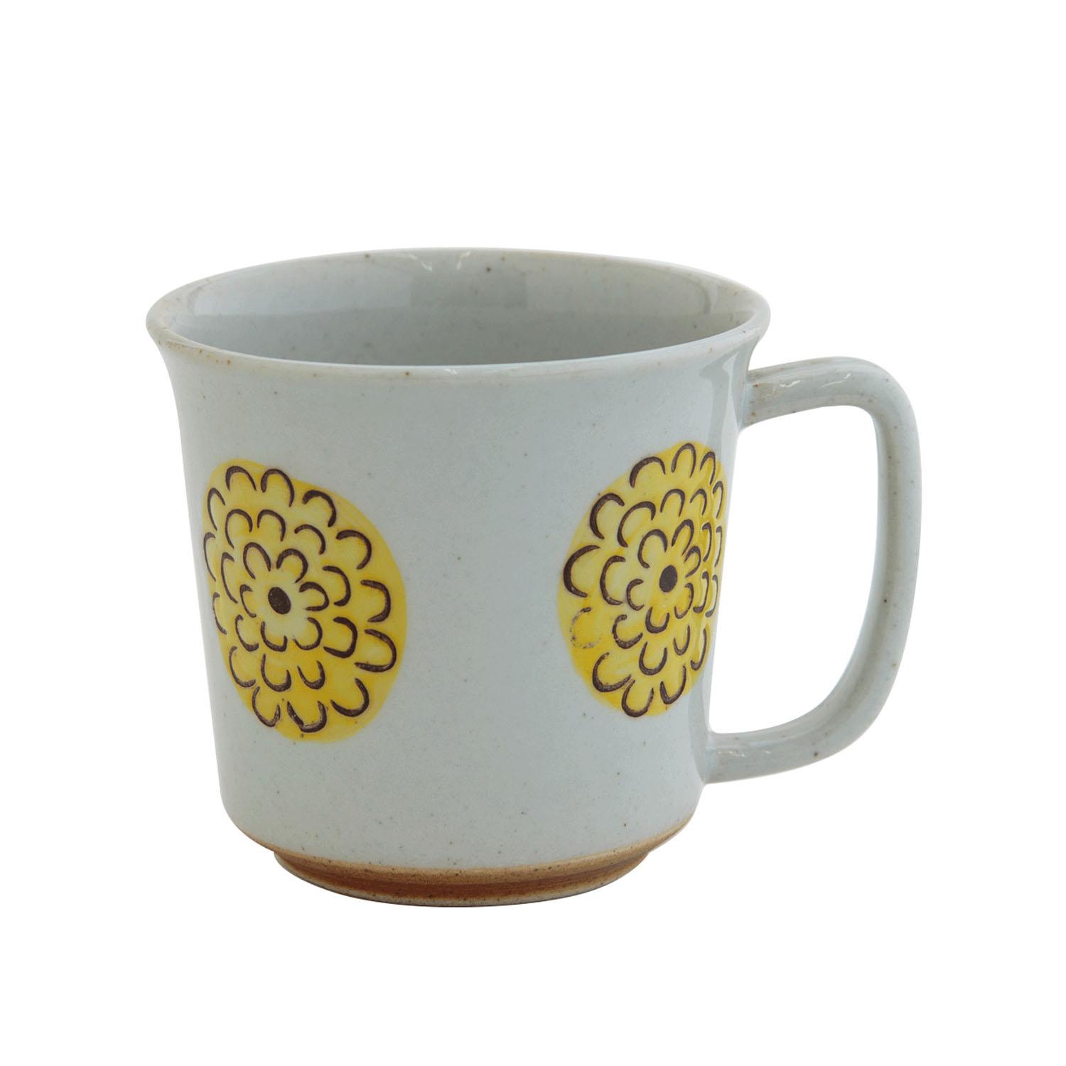 Pom Pom Dahlia Mug