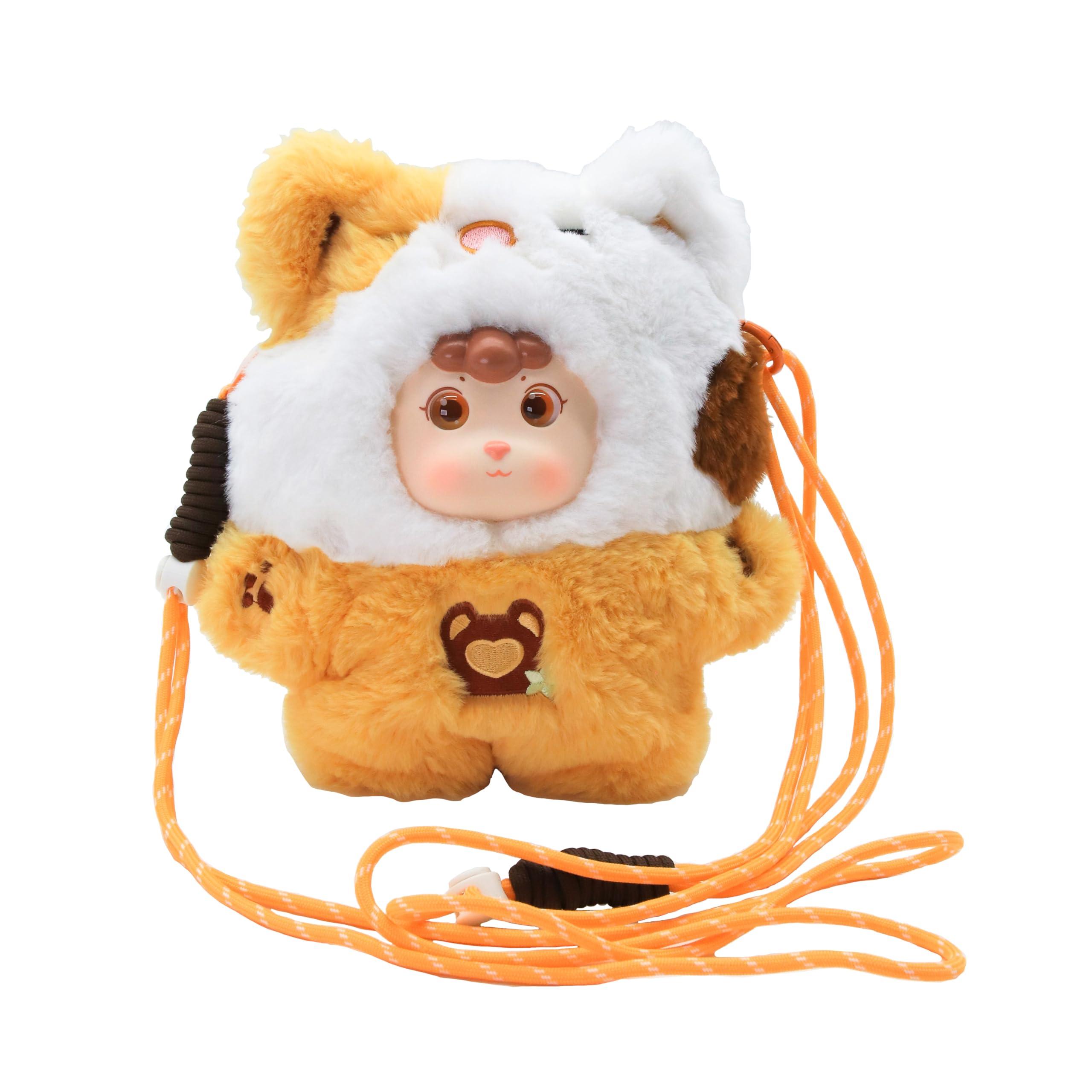 FRIENDSHEEP Fluffy Shoulder Bag (Cookie Cat)