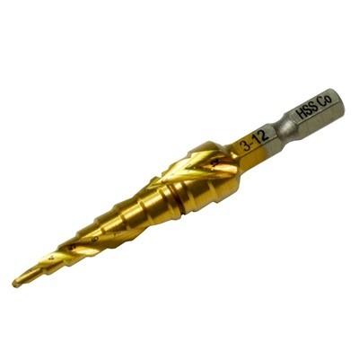 Astro Products Spiral Step Drill 3–12mm DB174