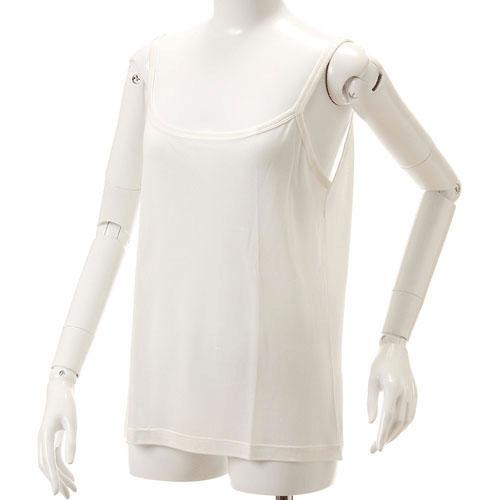 100% Pure Silk Innerwear Camisole (Jersey Knit) Off-White L