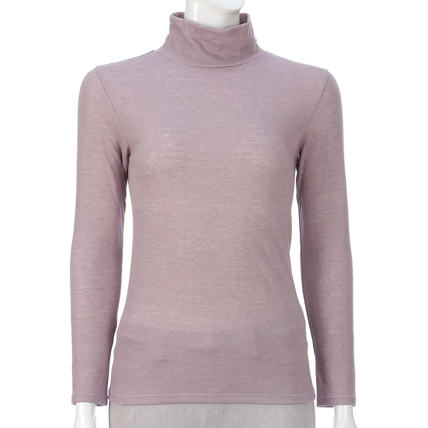 Huidgeokoro by FOODtextile High Neck Long Sleeve Blueberry M