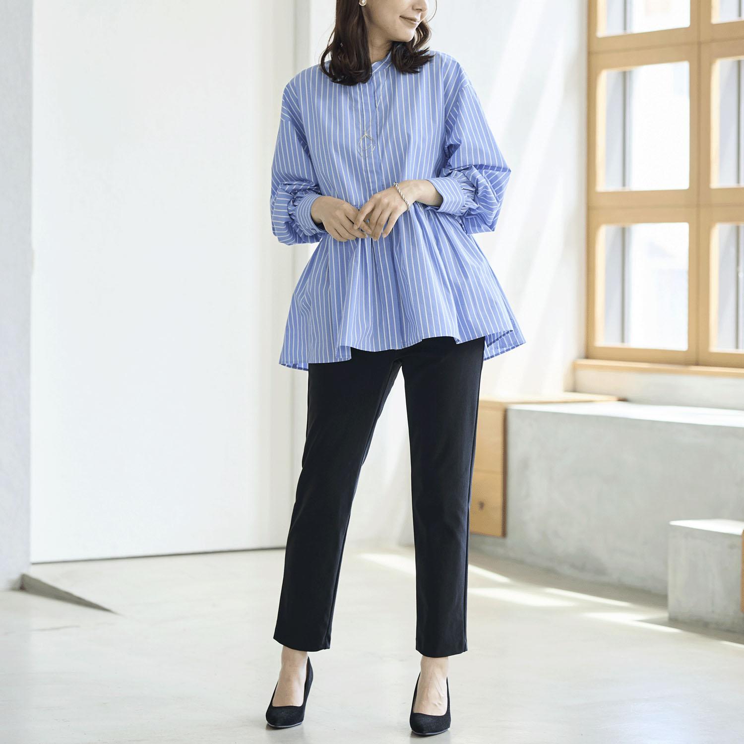 TAKUMIBA Air Silky Slim Pants Black M