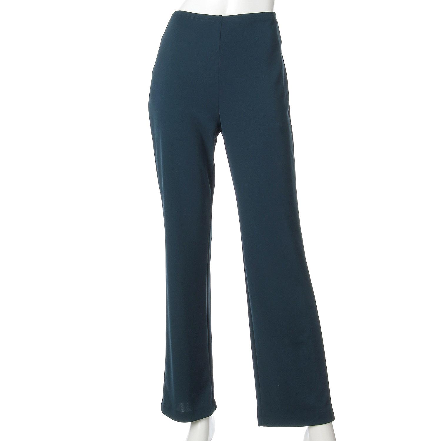 Pittats Summer Fabric (Soaron) Straight Leg Inseam 72cm Length 73cm Green Navy M