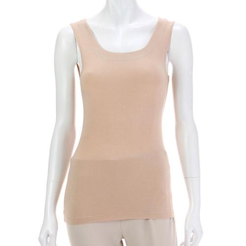 Silky-Smooth Premium Inner Tank Top M/L Jouaie Beige M