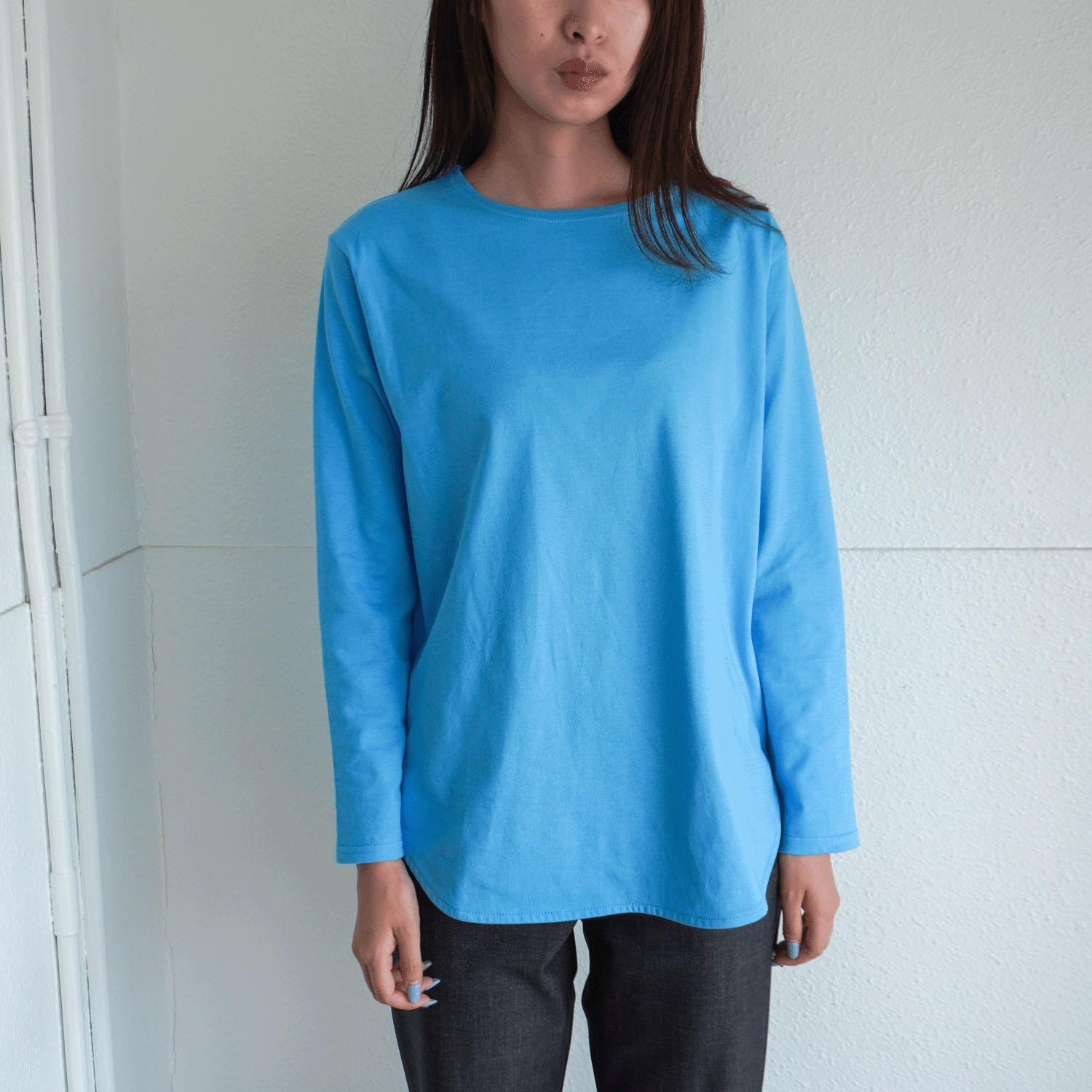 futsu Hem Round Cut Sweatshirt