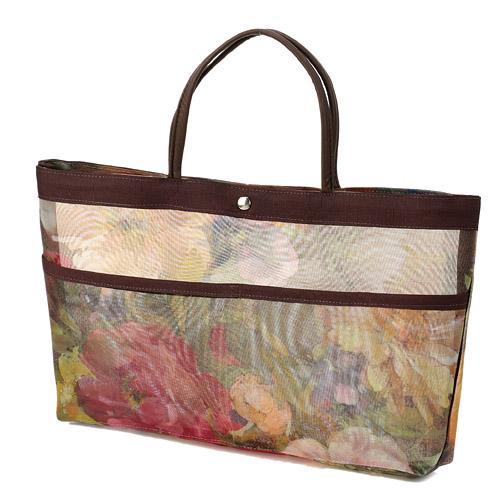 Floral Mesh Bag-in-Bag