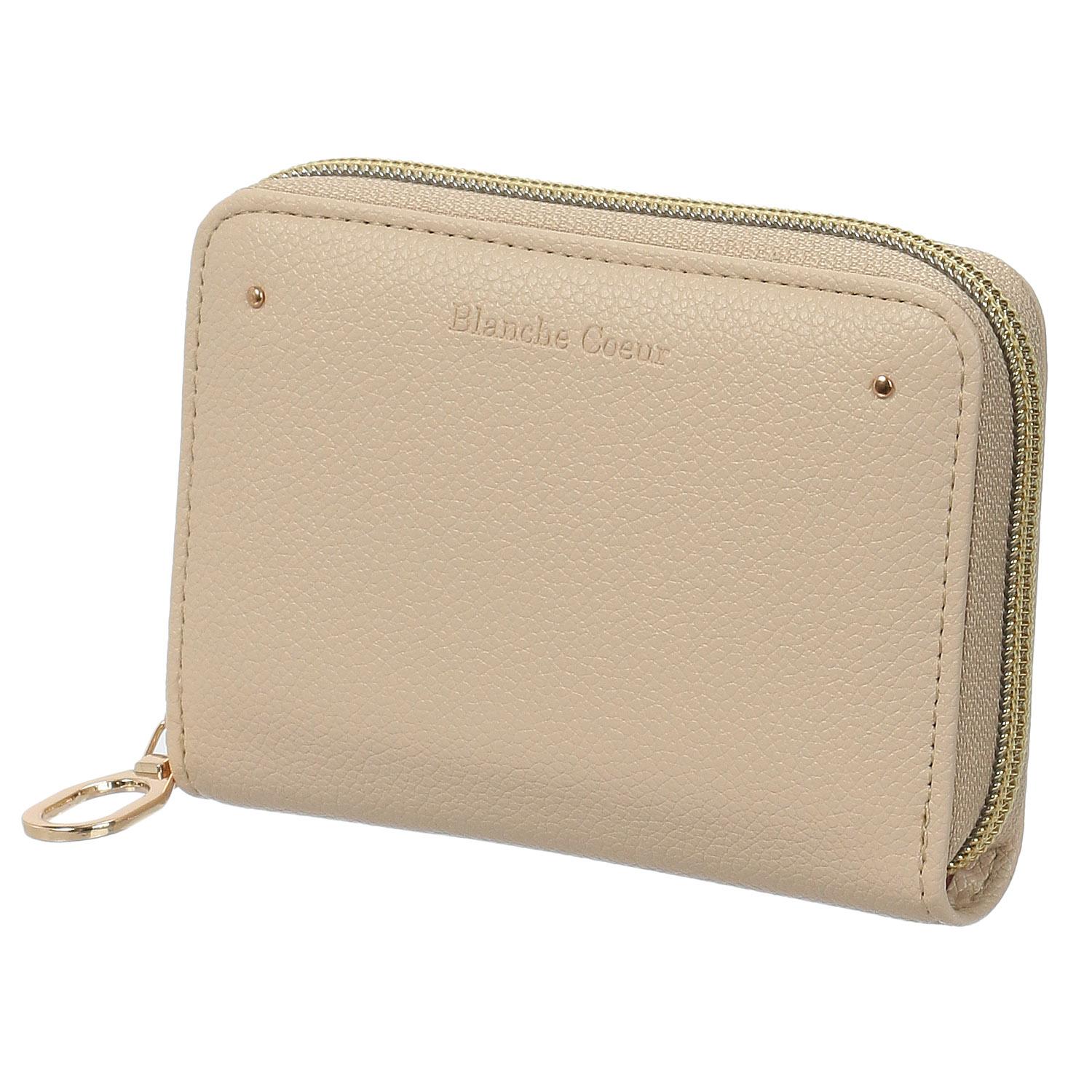 Blanchecoeur Mucha Round Zipper Fold Wallet