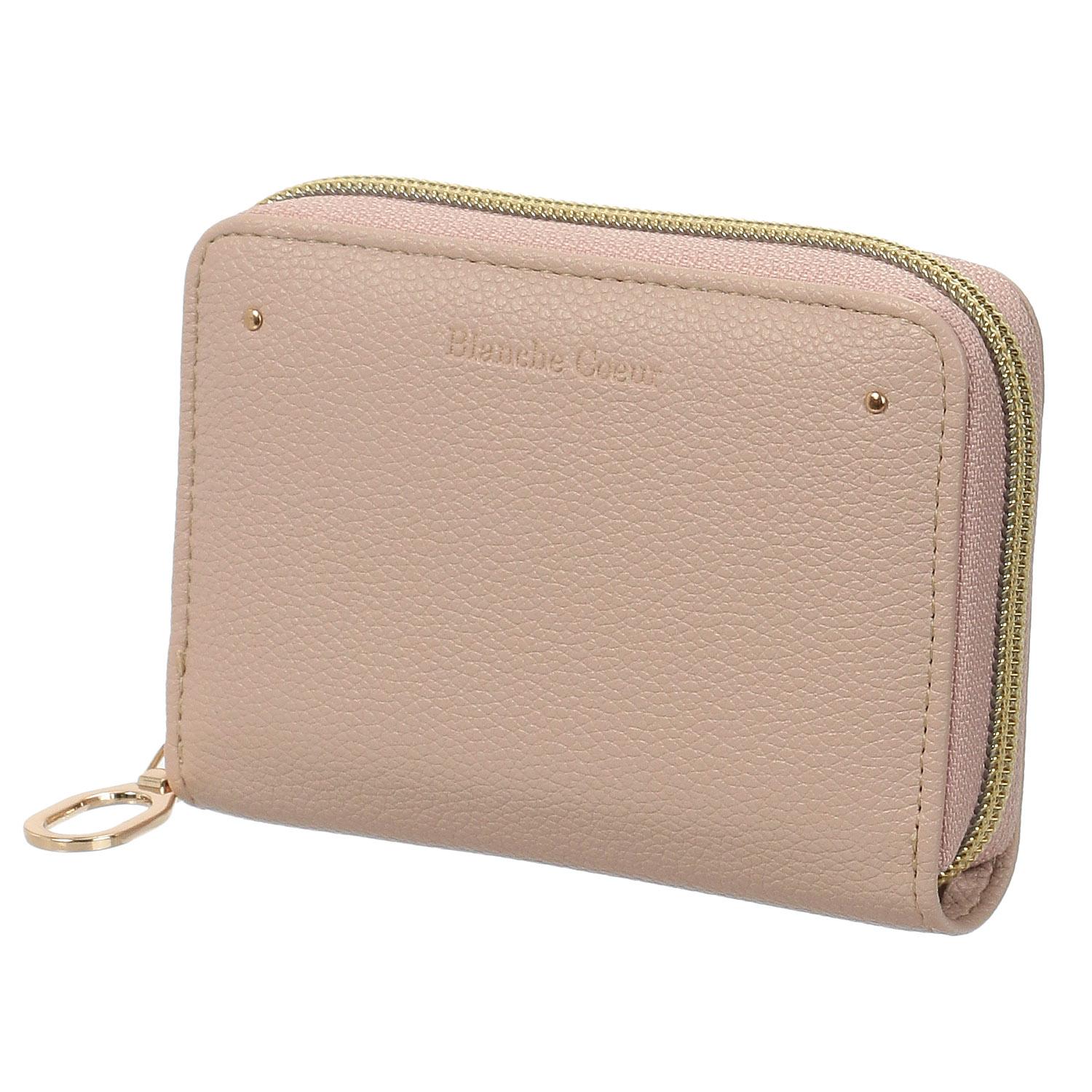 Blanchecoeur Mucha Round Zipper Fold Wallet