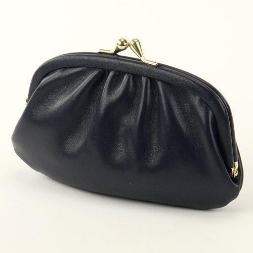 Colorful Solid-Color Coin Purse - Deep Blue