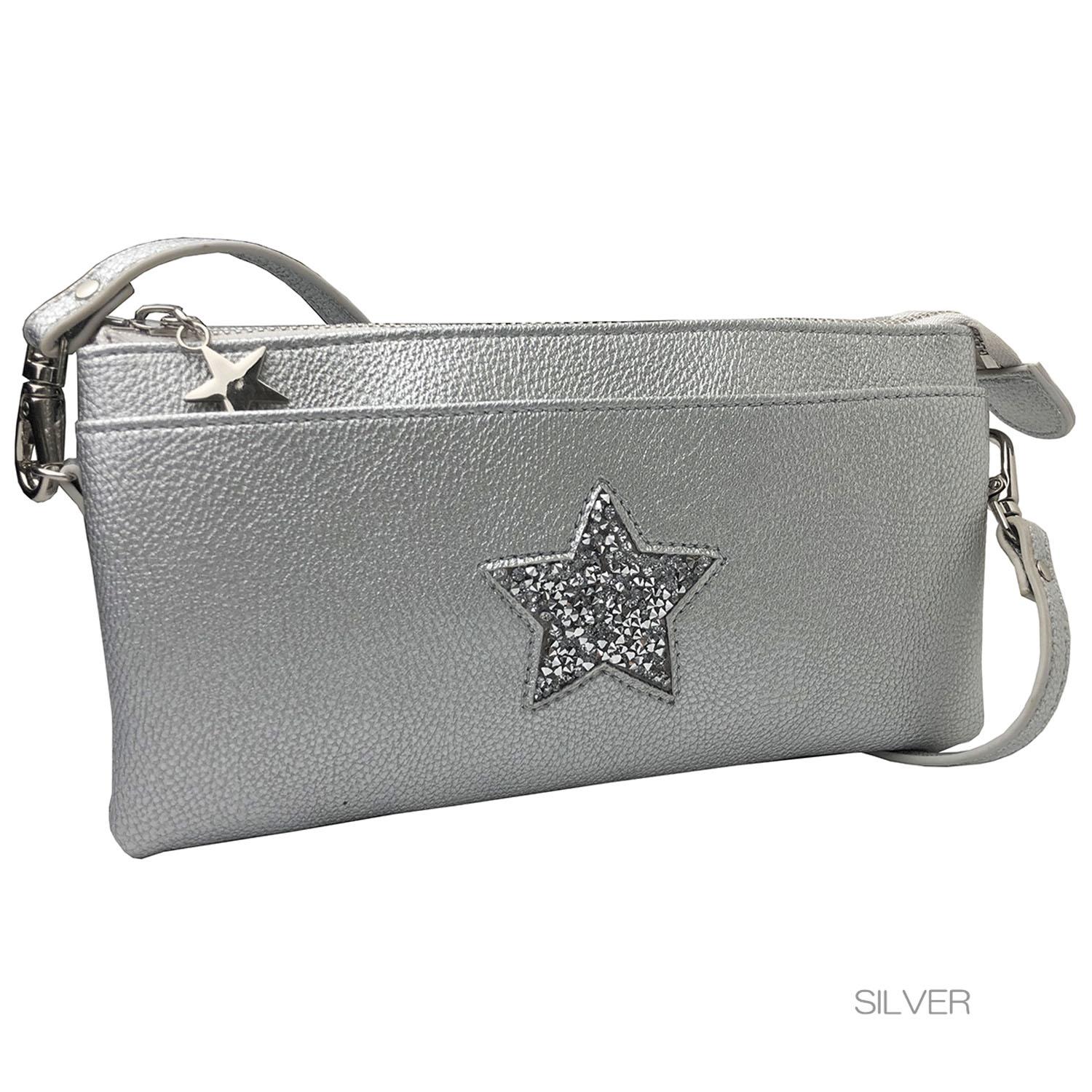 Star Jewelry Wallet Bag - Silver